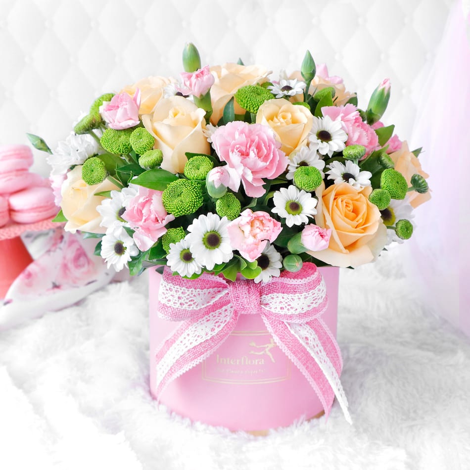 Order Birthday Beauty Floral Arrangement Online at Best Price, Free  Delivery