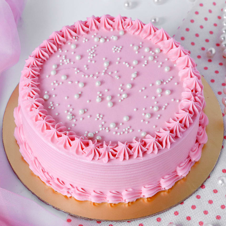 Vanilla Flavour Cake Delivery to USA | Free Shipping | Sent Online Flowers,  Combos, Gifts| USA Gift Delivery