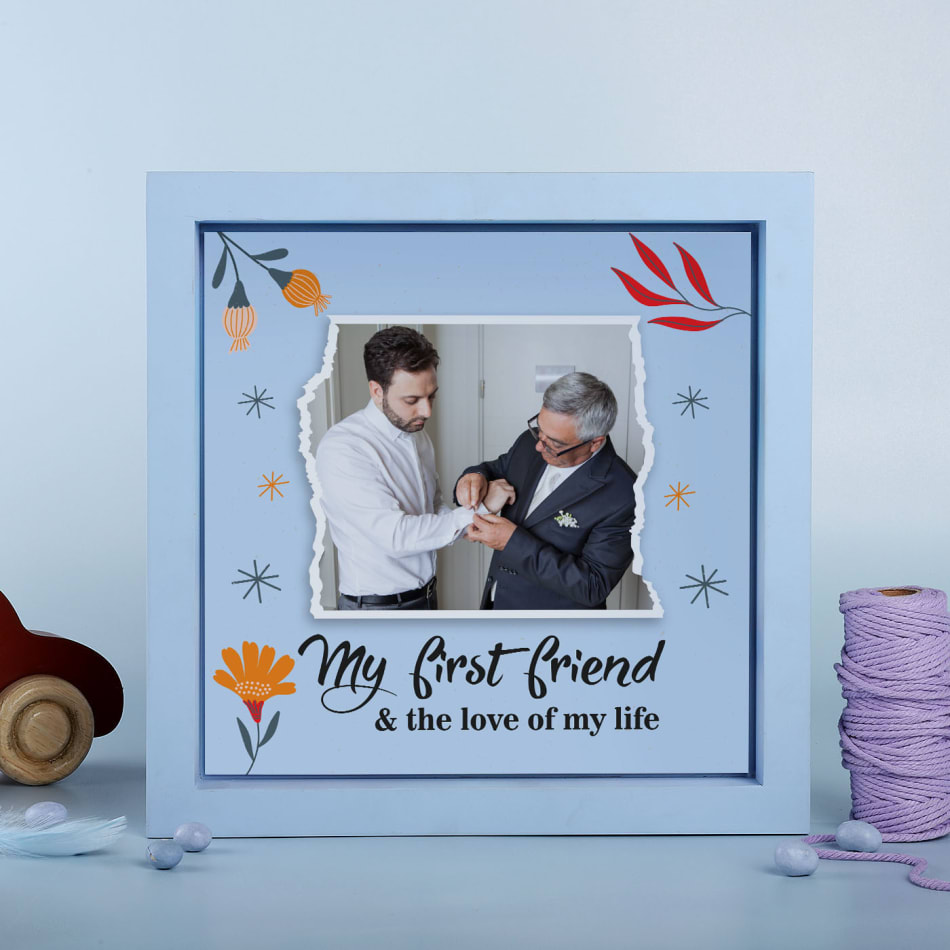 Buy Custom Gifts for Dad From Son Dad and Son Photo Collage Gifts Step Dad  Gifts Fathers Day Gifts From Son New Dad Gifts Online in India - Etsy