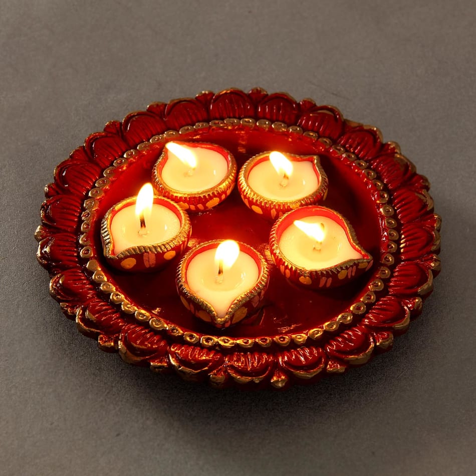 five diyas