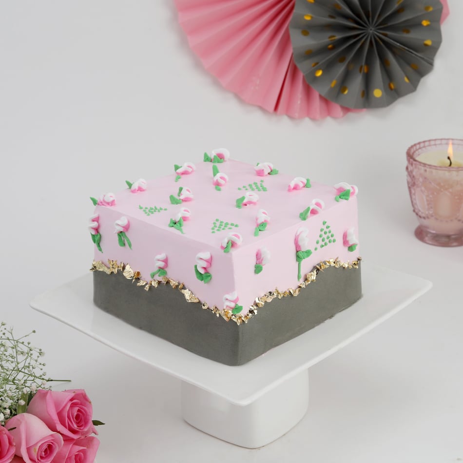 Decadent Floral Cake — Cake Links