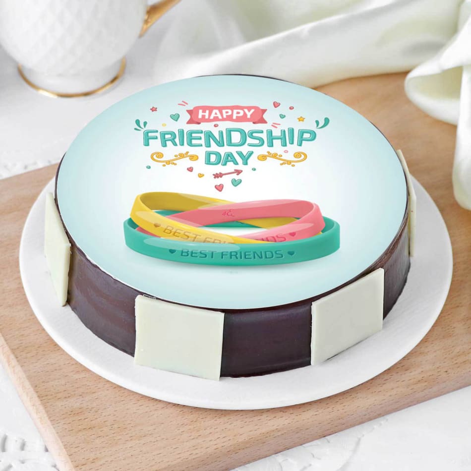 Friendship Bday Cake - CakeCentral.com