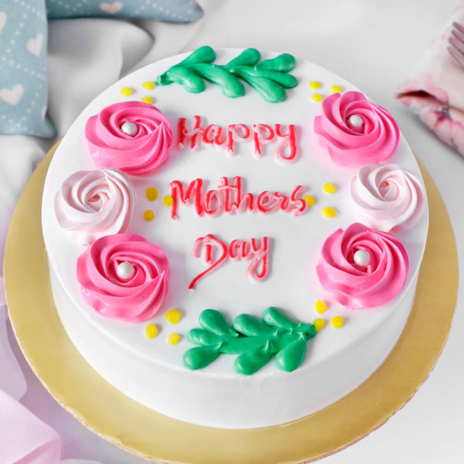 Happy Birthday Mom cake topper – Laser and Lace
