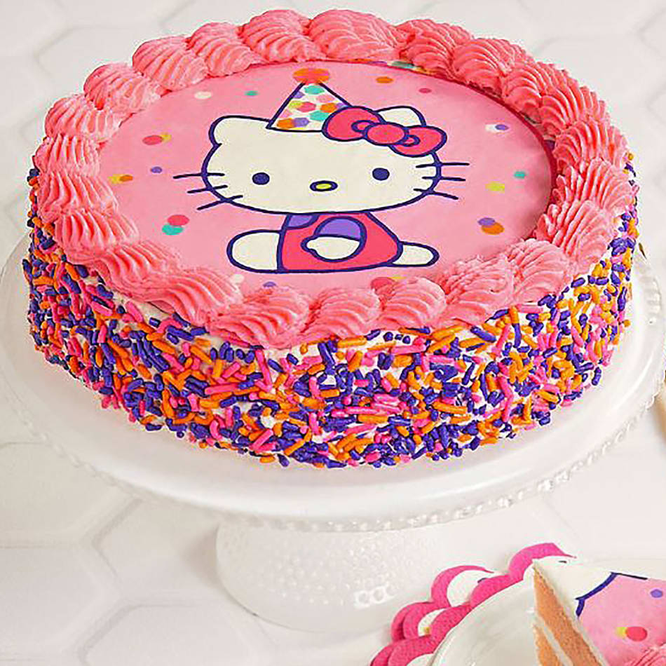 Hello Kitty Cake 3 Kg  Above  Chocomans