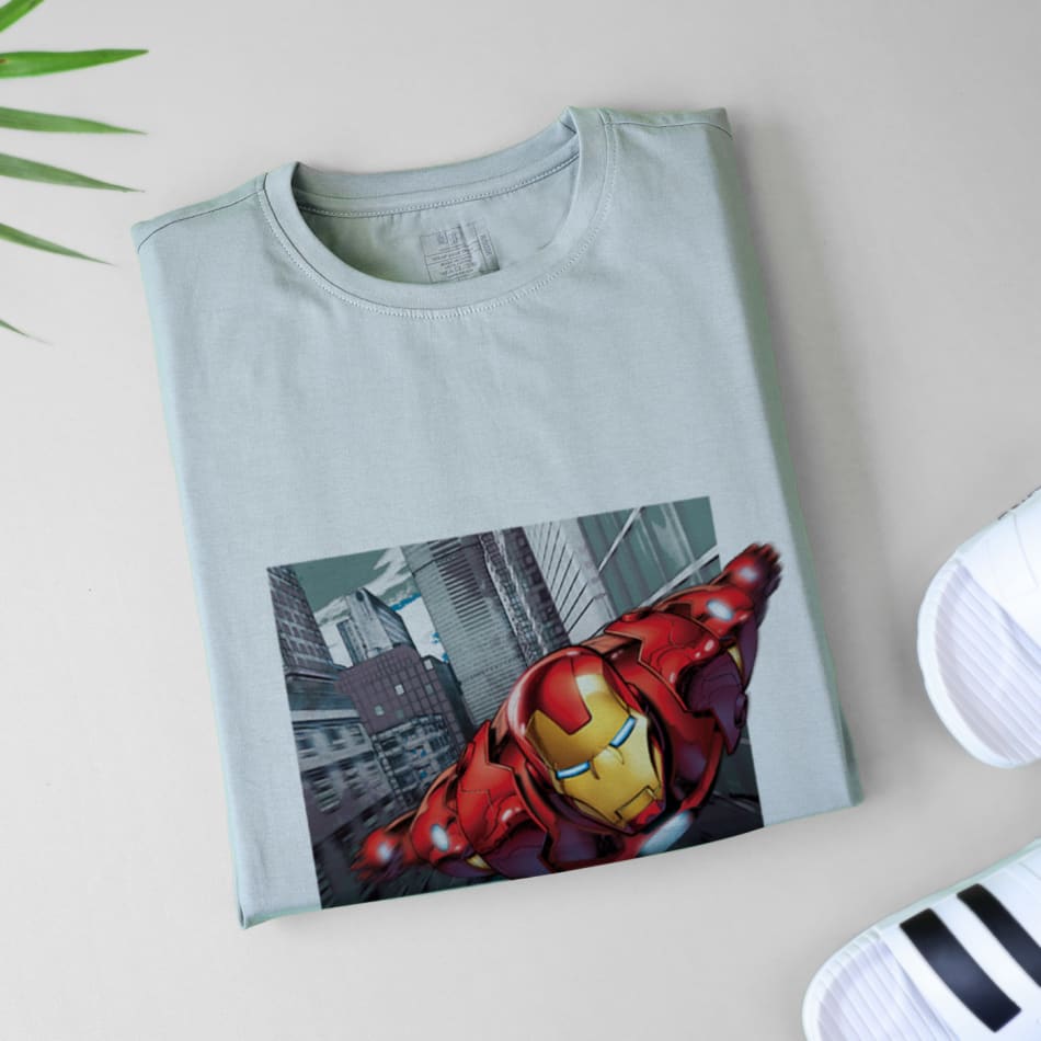 Iron man outlet t shirt online