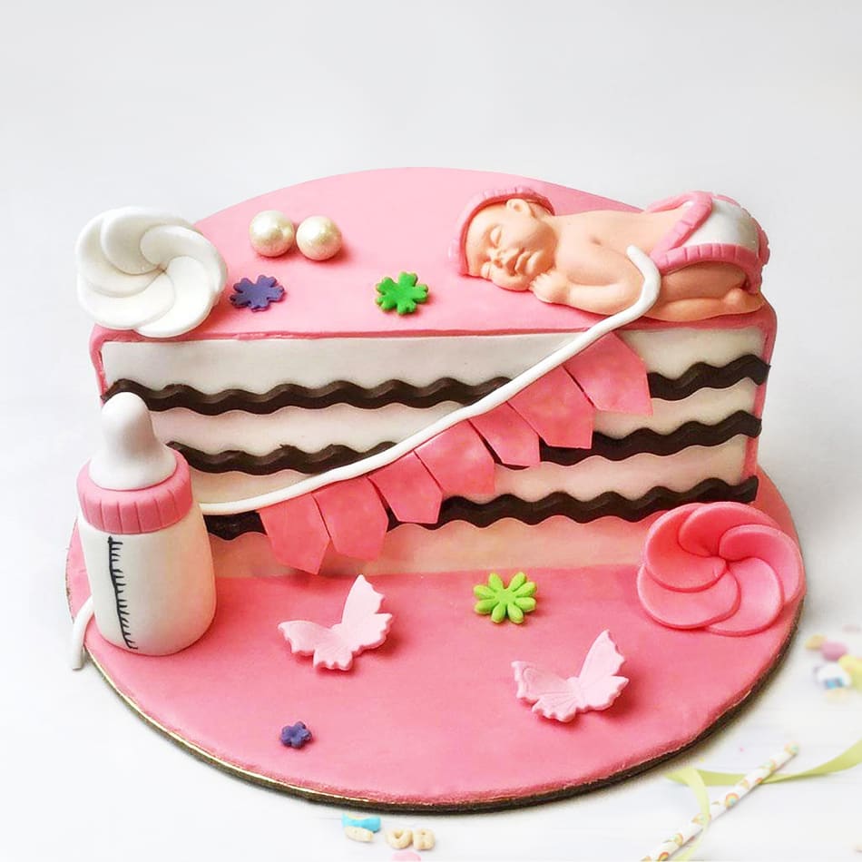 Order Lil Princess Half Year Birthday Cake 1.5 kg Online at Best ...