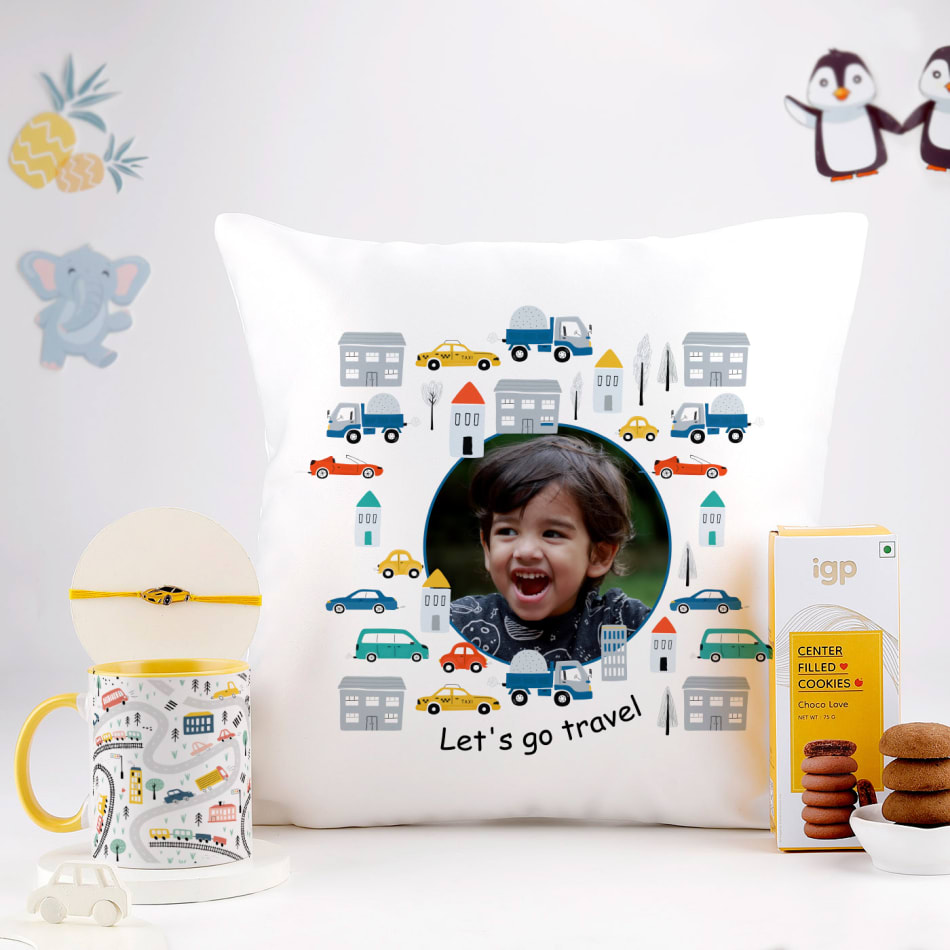 Rakhi Gift For kids| Rakhi for Kids| Kids Rakhi With Mug Combo Set For