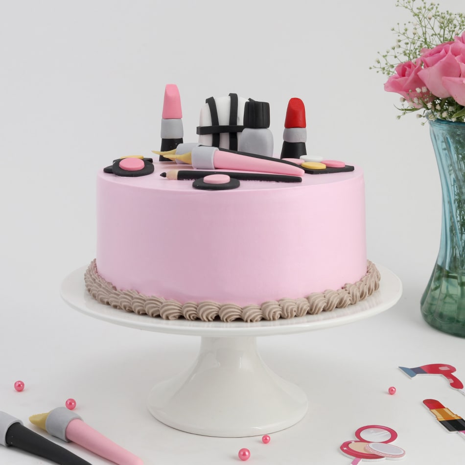 Order Makeup Cakes Online | Gurgaon Bakers