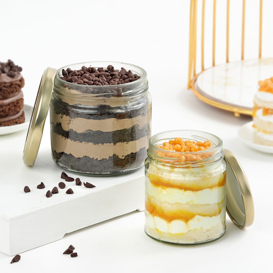 Butterscotch Cake in a Jar (Eggless) – Lets Bake Love by Sara Taneja