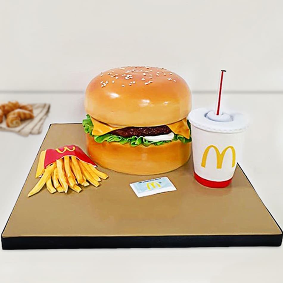 M&S have launched a CHEESEBURGER birthday cake and the internet is going  mad! | Family Life | Mother & Baby
