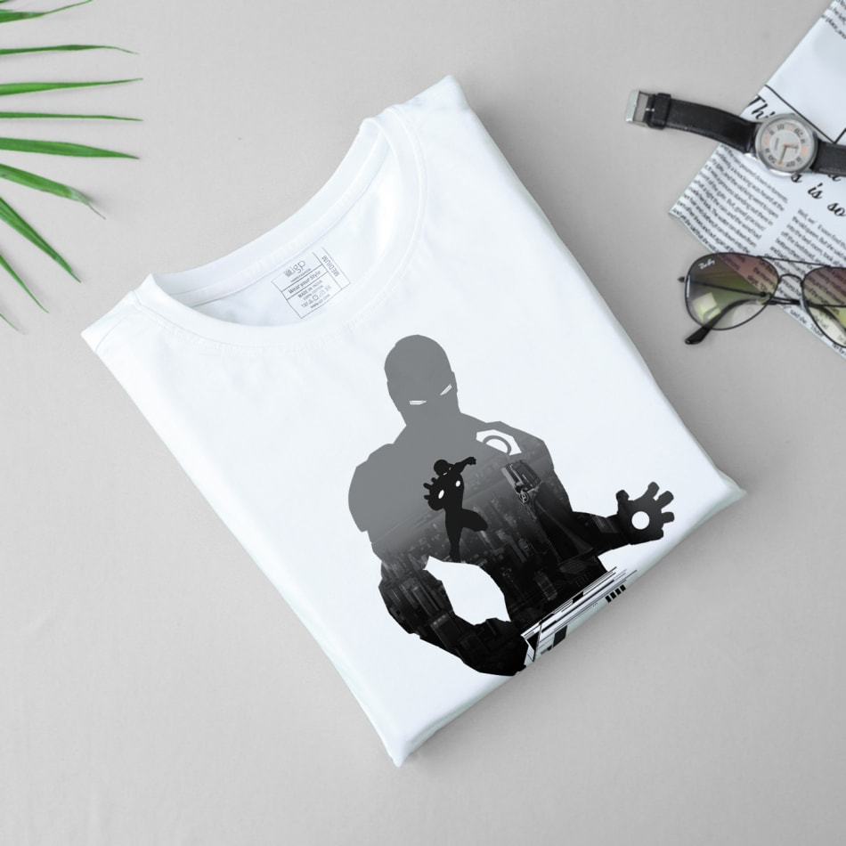 Buy/Send Men Iron Man Personalized T shirt Online IGP JVS1192138