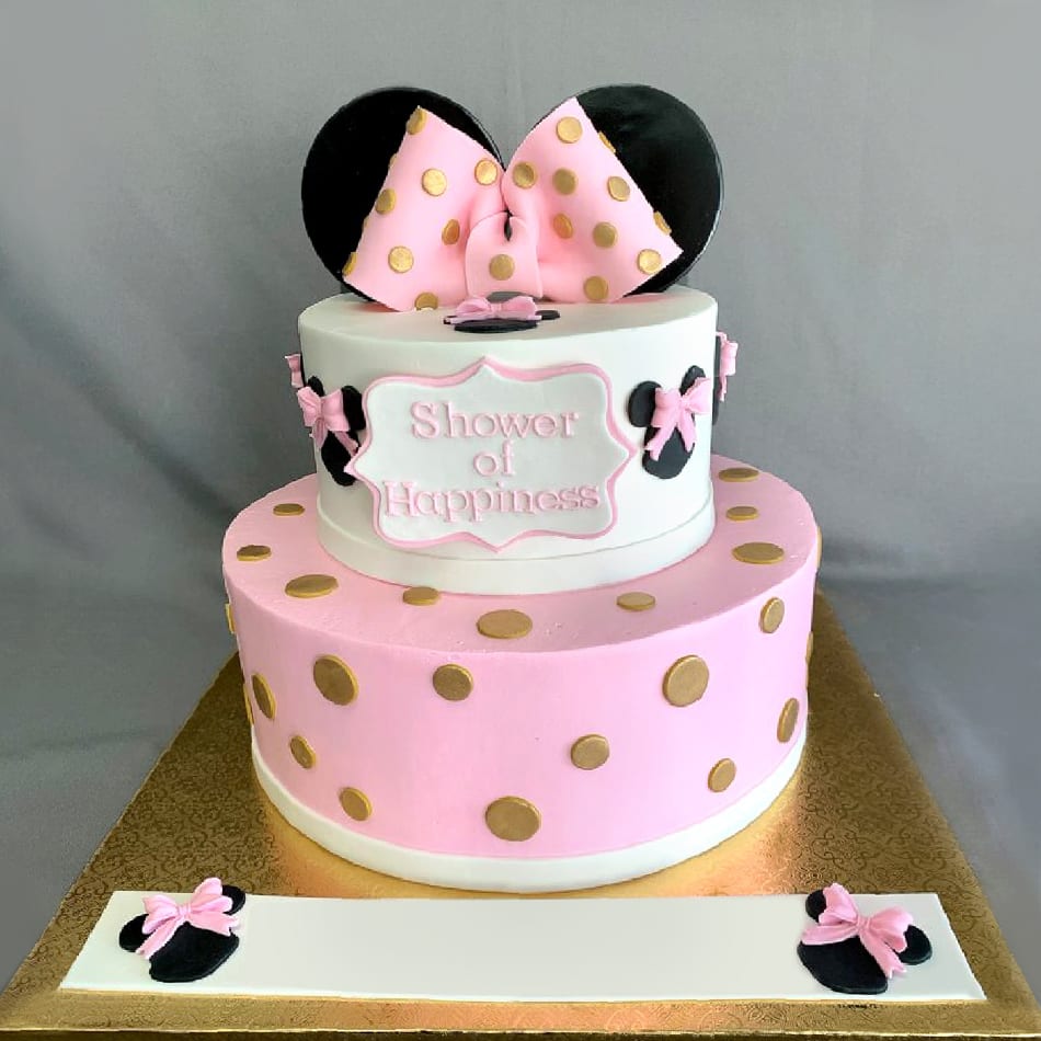 Minnie Mouse Yummy Cake- Order Online Minnie Mouse Yummy Cake @ Flavoursguru