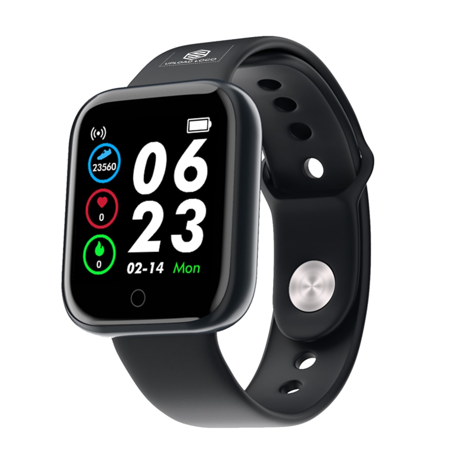 Pebble PFB02 Square Smart Watch (No, Black) | Udaan - B2B Buying for  Retailers