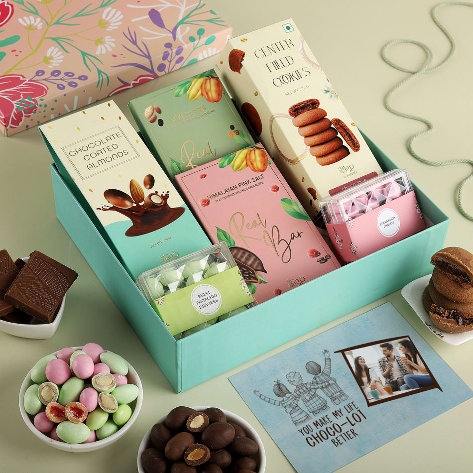Nuts & Chewies Gift Boxes | Suzin L. Chocolatier