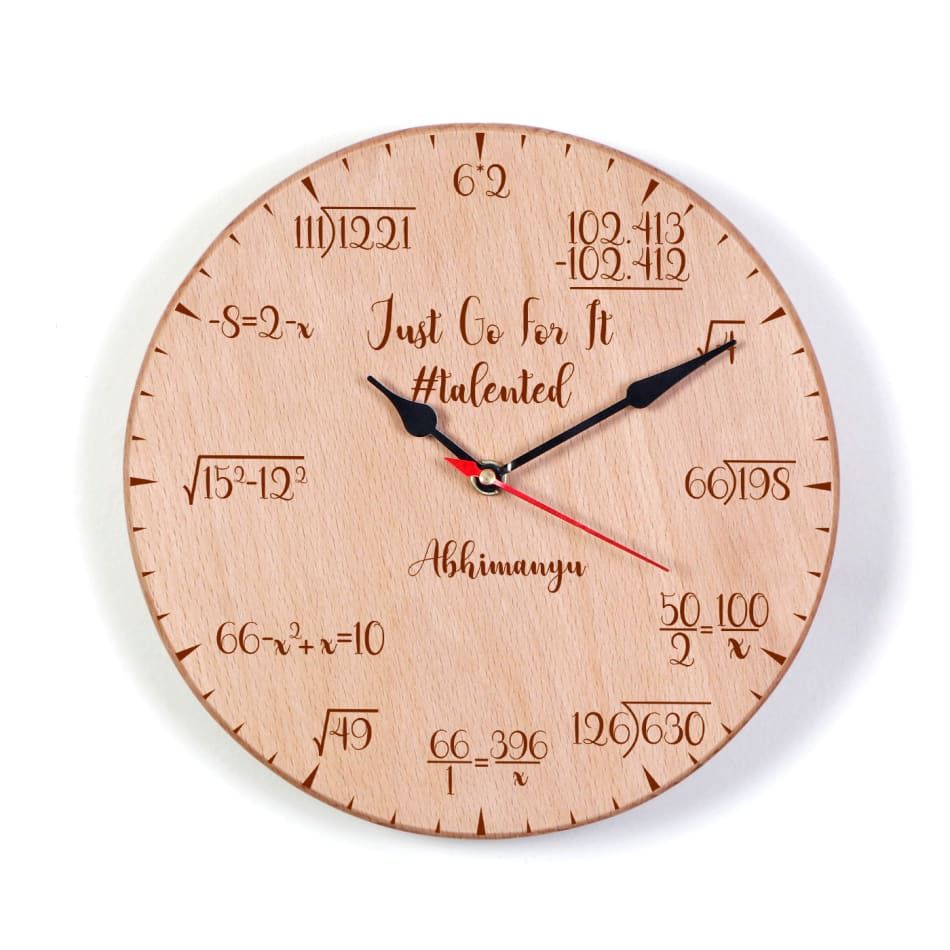 Personalized 60 year Wedding Anniversary Gift Large Clock | Zazzle