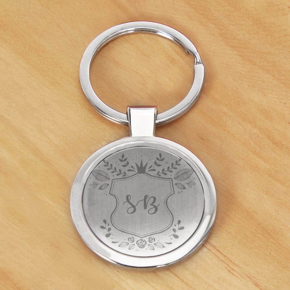Amazon.com: Personalized Custom Keychain with Picture - Turnable Double  Sided Colorful Photo Key chains Memorial Gifts for Family Lover, Half Round  - Silver : Clothing, Shoes & Jewelry
