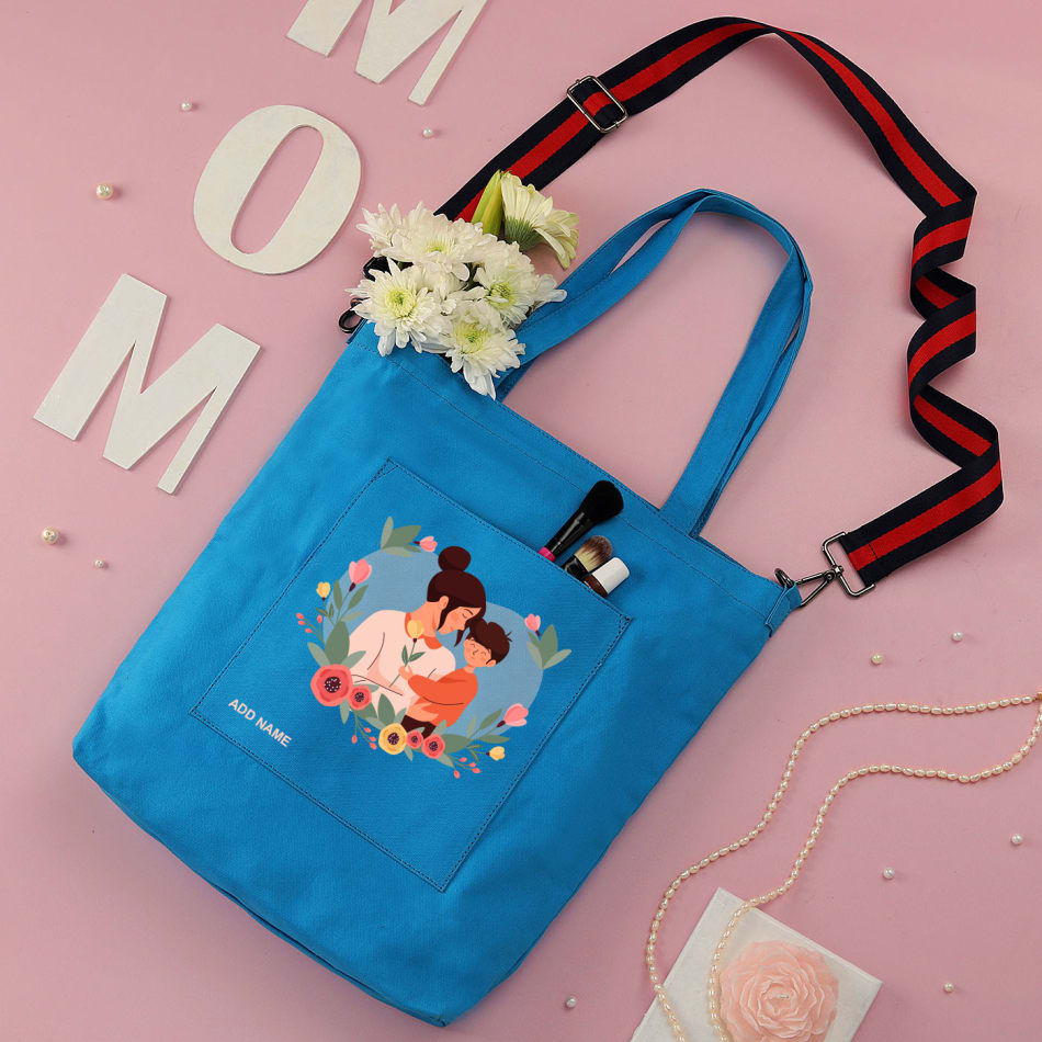 Happy Mother's Day - Tote Bag - Personalize with Name