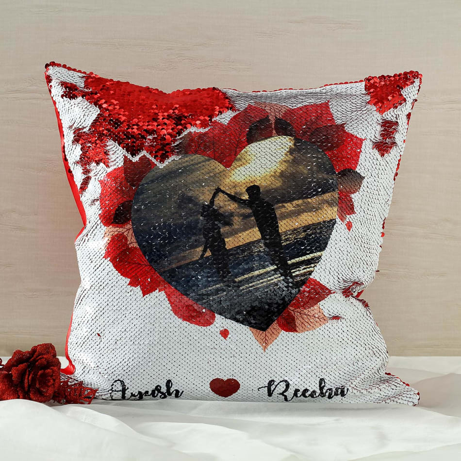 Personalized Pillow Valentine's Day Gift for Old Couple | Unifury - Unifury