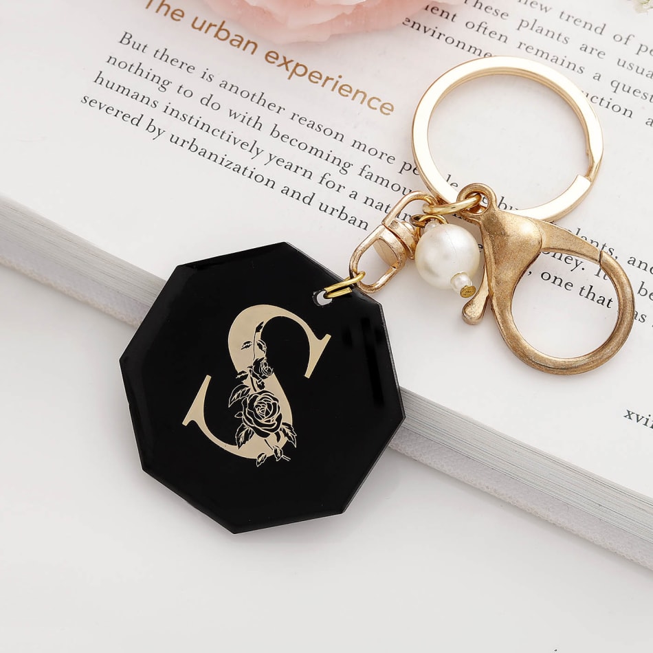 Monogram I Key chain - Ikali Studio