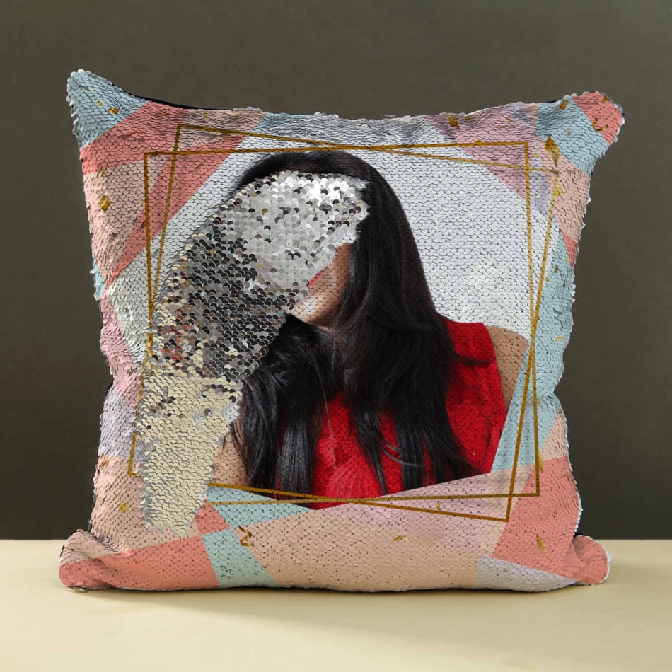 Sequin 2024 personalized pillow