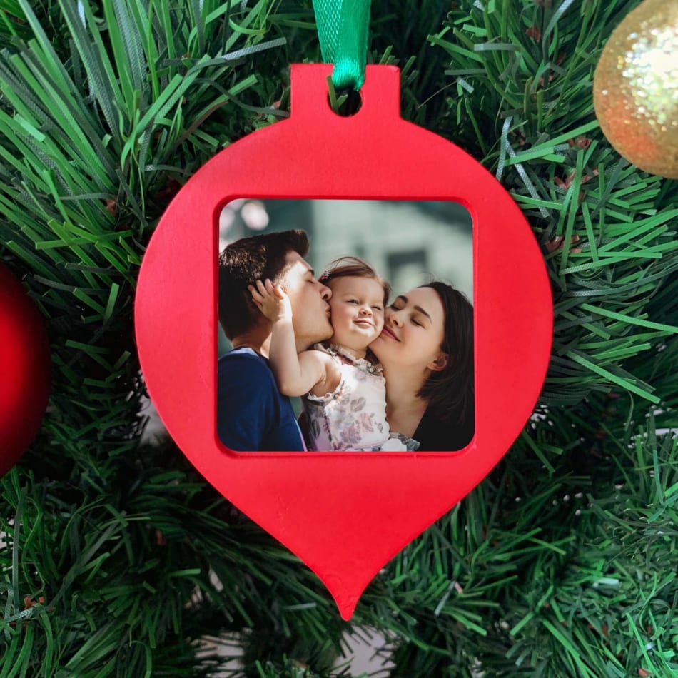 Photo Frame Christmas Ornament