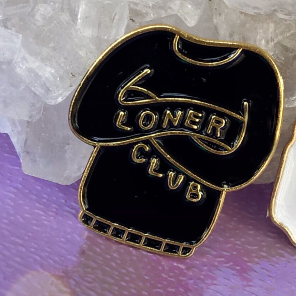 Kitűző - Loner Club