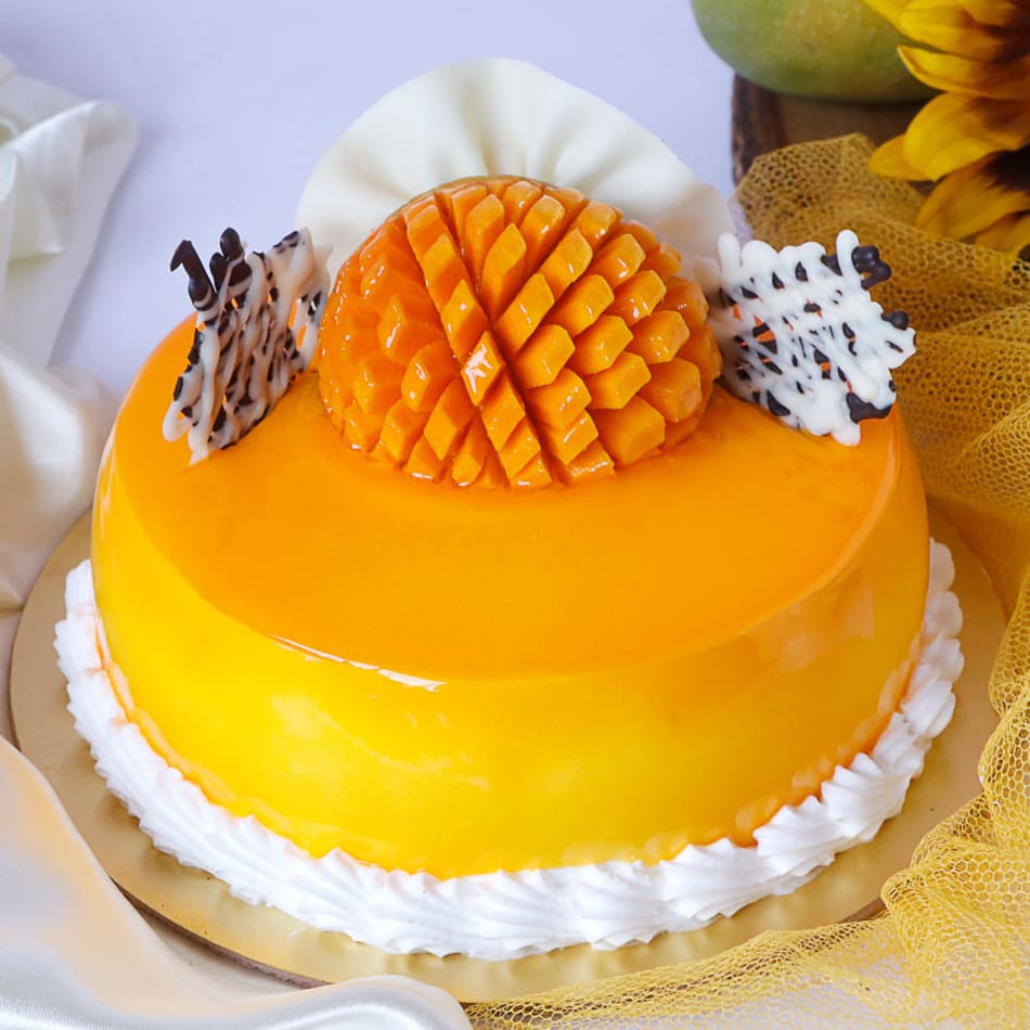 Order Premium Mango Cake 2 Kg Online at Best Price, Free Delivery|IGP Cakes