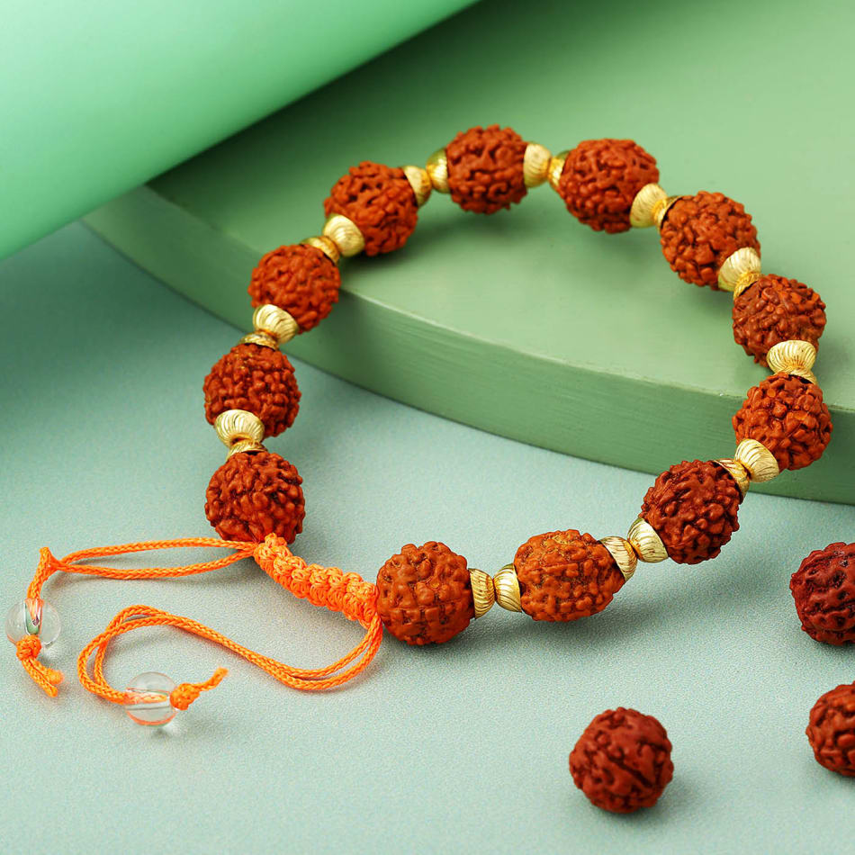 RUDRAKSHA BRACELET COMBO PACK OF 2 RUDRAKSHA BRACELET Original