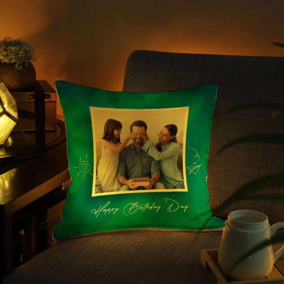 Valentine Personalised Cushions  Personalised Pillows for Valentine's Day  Online to India - MyFlowerTree