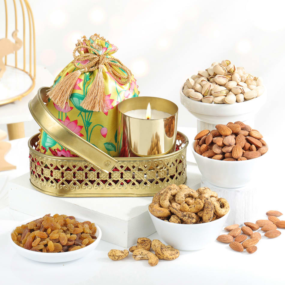 Perfectly Curated Diwali Hampers For Your First Diwali Post Wedding! |  WedMeGood