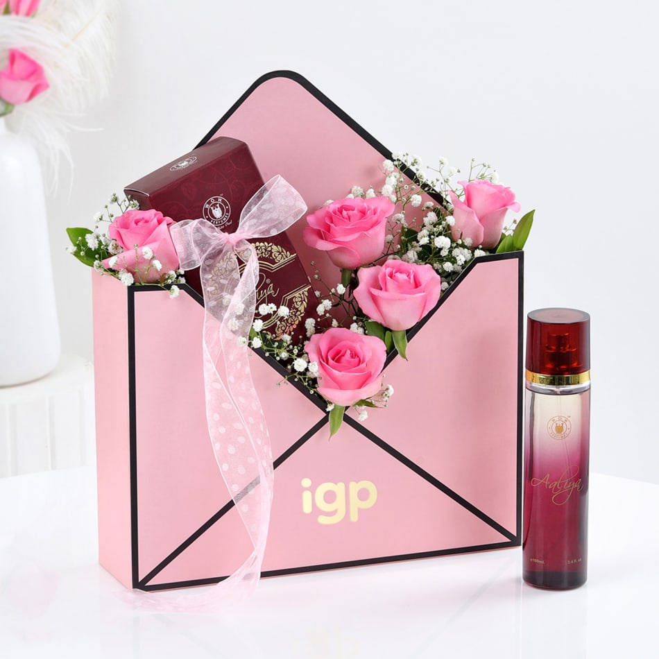Sleek Corporate Gift Set: Gift/Send Business Gifts Online JVS1197247 |IGP .com
