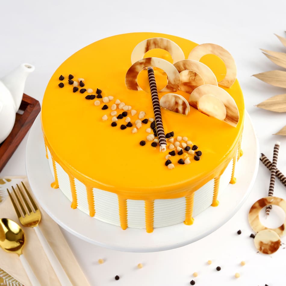 Eggless Butterscotch Cake | Cake | Buy Designer Cakes Online, Cartoon Cakes  | Floralis