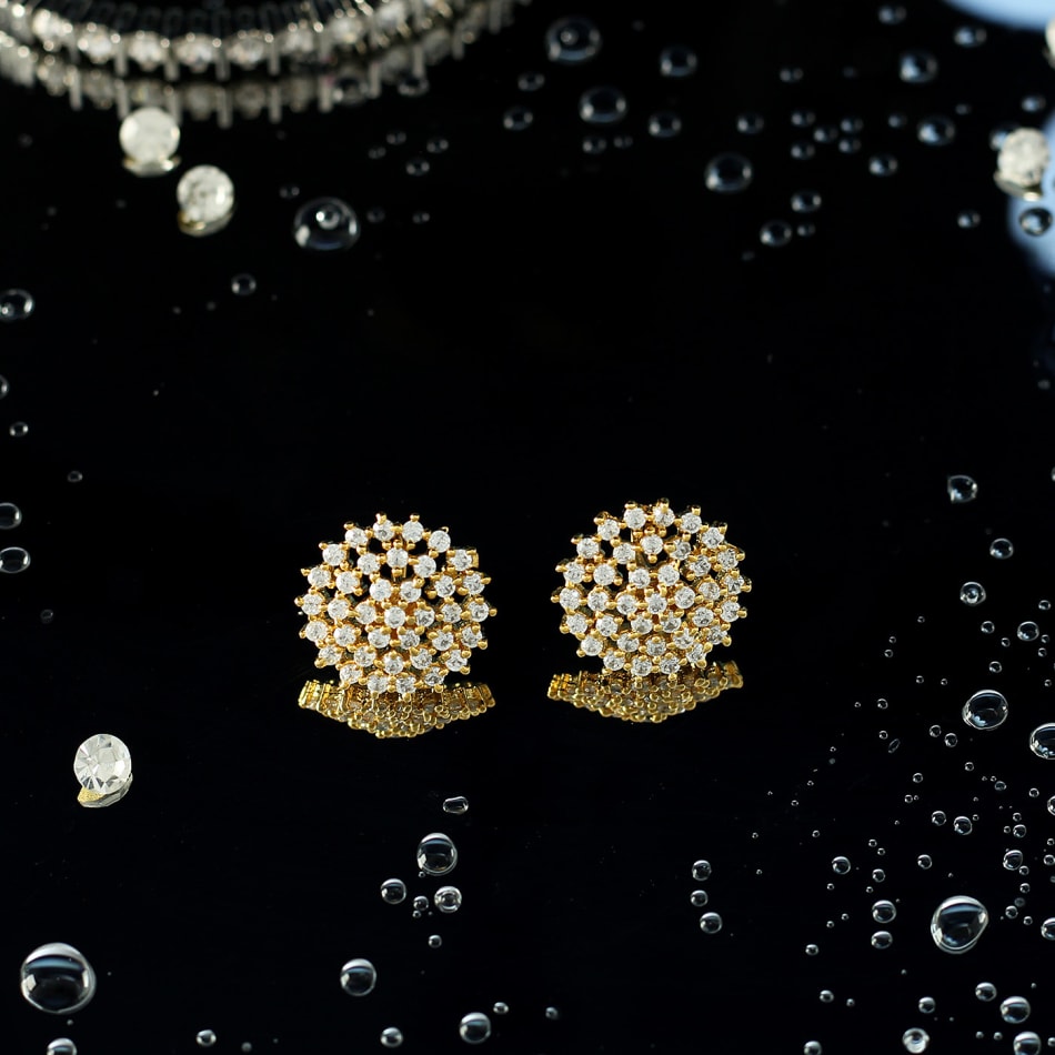 Nature Inspired Kundan Jhumka Earrings: Gift/Send Jewellery Gifts Online  J11145867 |IGP.com