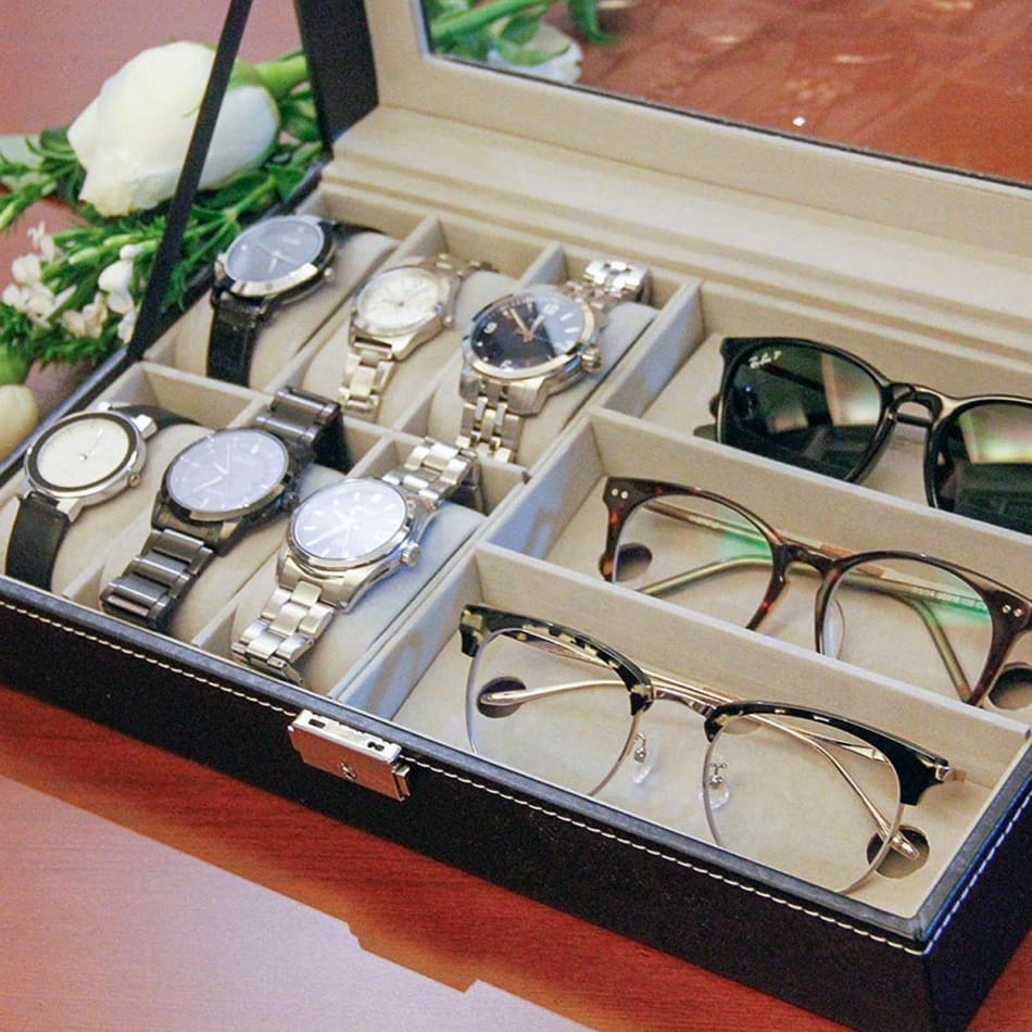 Sunglass And Watch Organizer