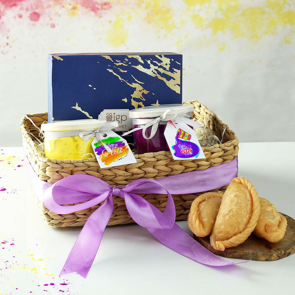Holi Gift Online 2024 | Order Holi Hampers for Family/Friends India | Upto  30% OFF