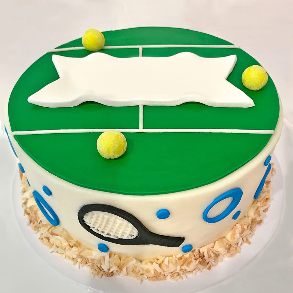 Bafford Cakes - Tennis court cake for a 90th.... #tennis #tenniscourt  #90thbirthday #celebrate | Facebook