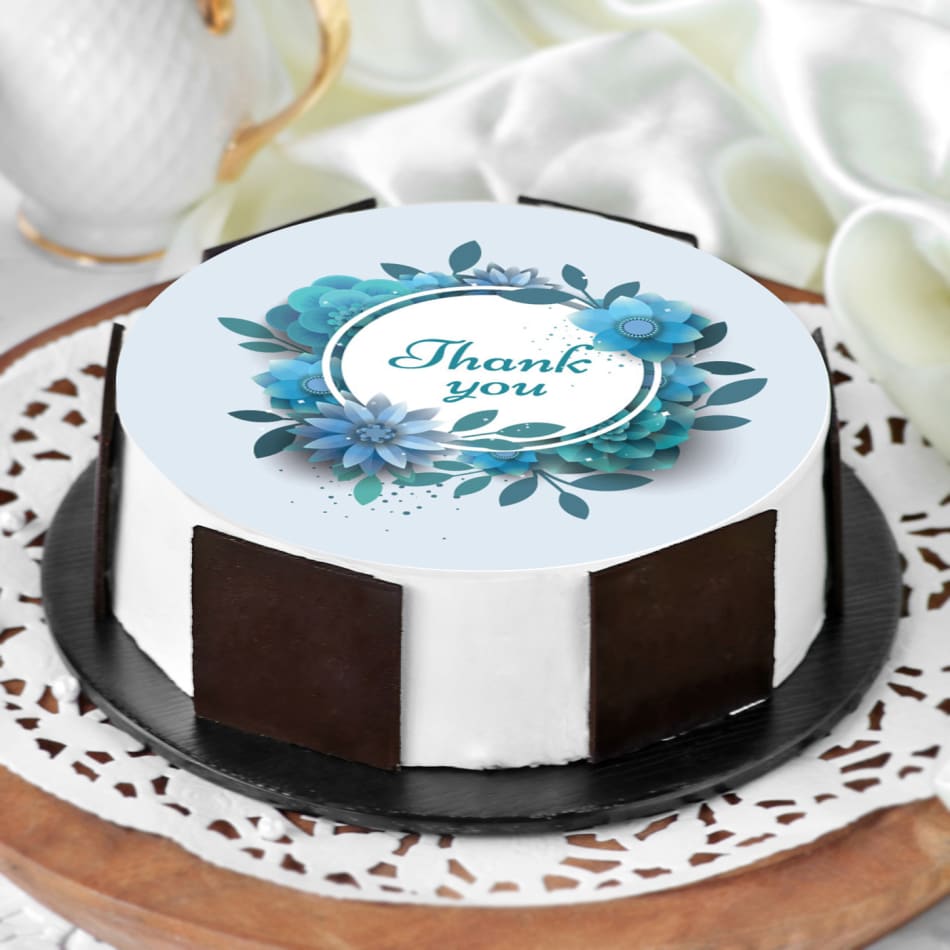 Send Thank You Cakes to India on Parent's Day