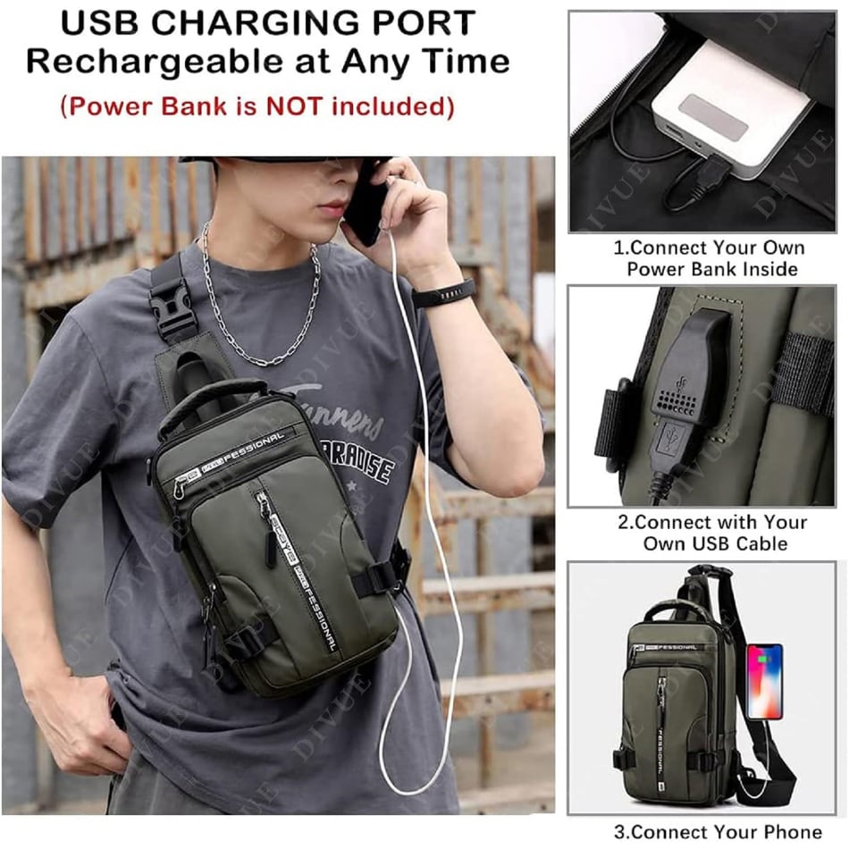 Buy Send Travel Bag With USB Charging Port Single Piece Online IGP JVS1265298