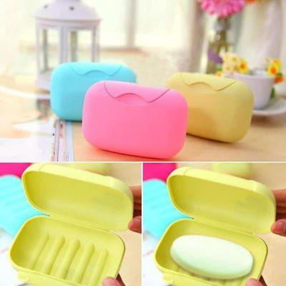 Buy Send Travel Soap Case Big Size Set Of 2 Assorted Colors Online IGP JVS1253462