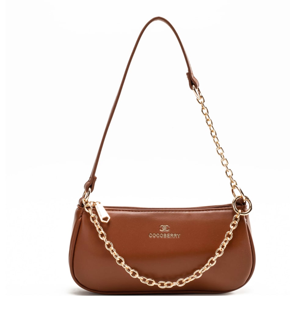 Jill Stuart [egg Baguette] Shoulder Bag in Brown