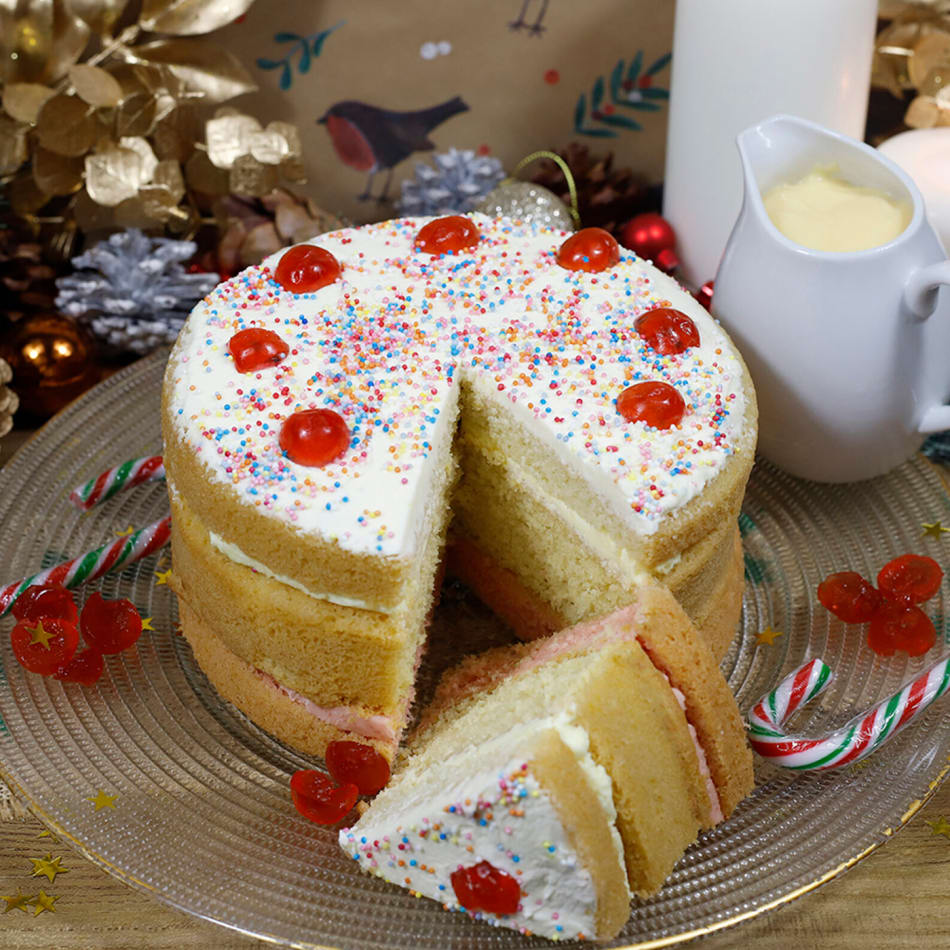 Boozy inside-out trifle cake recipe | delicious. magazine