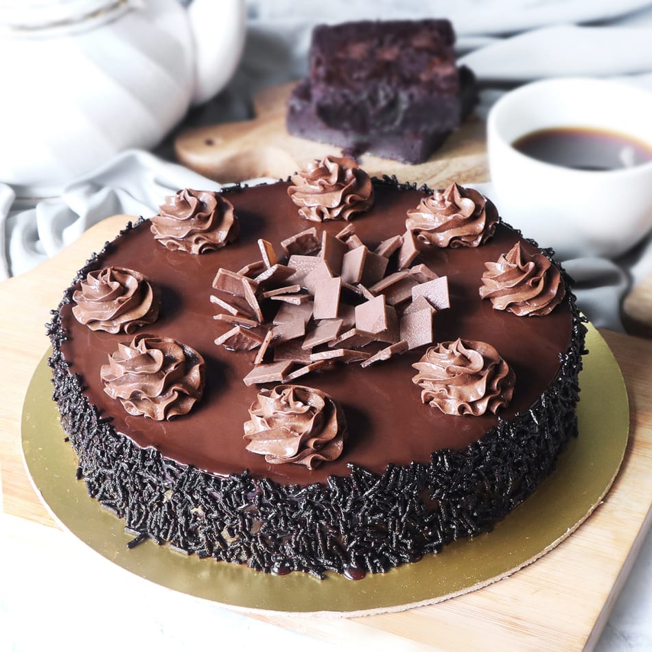 Truffle Delight Cake 1 Kg : Gift/Send Kuwait Gifts Online JVS1203708  |IGP.com