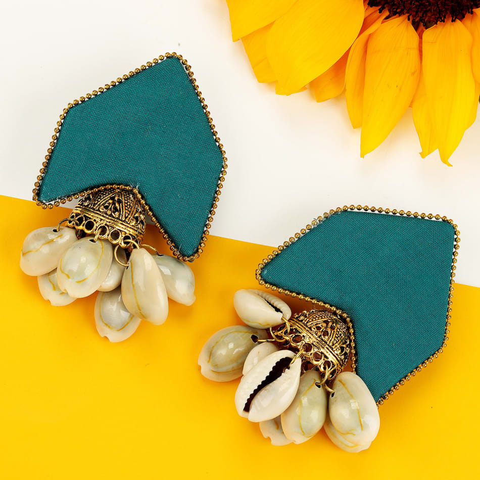 Fashionable Colorful Metallic Earrings: Gift/Send Jewellery Gifts Online  L11079929 |IGP.com