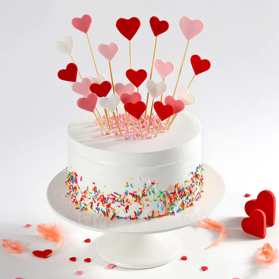 Order Valentine's Celebration Cake 1Kg Online at Best Price, Free ...