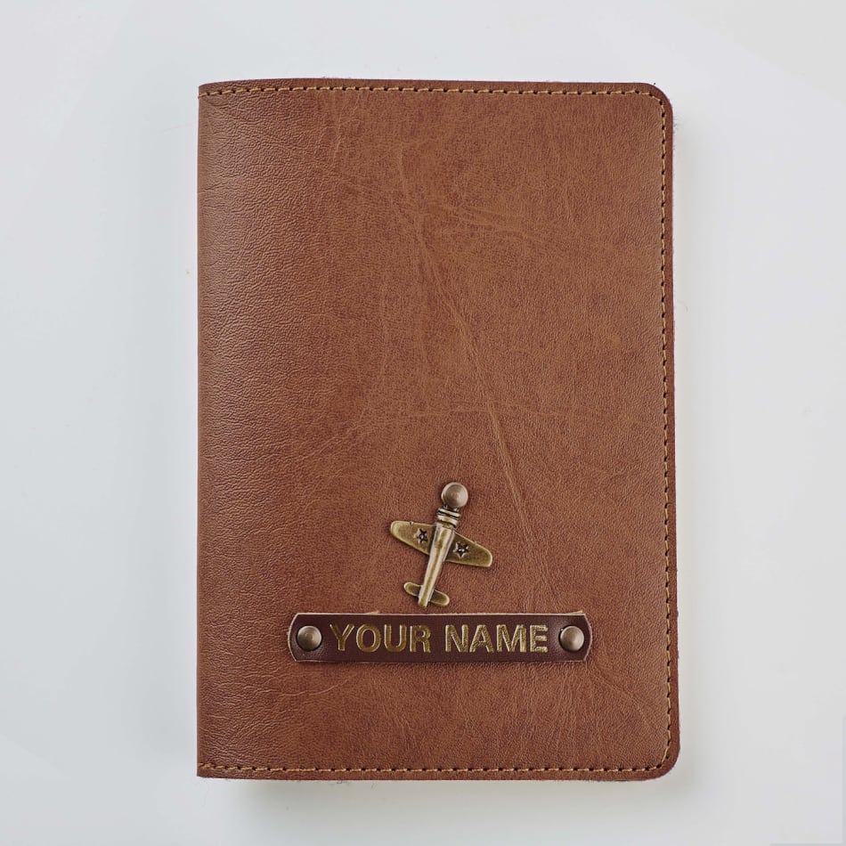 Personalized Passport Cover Leather Buy/Send Wanderlust