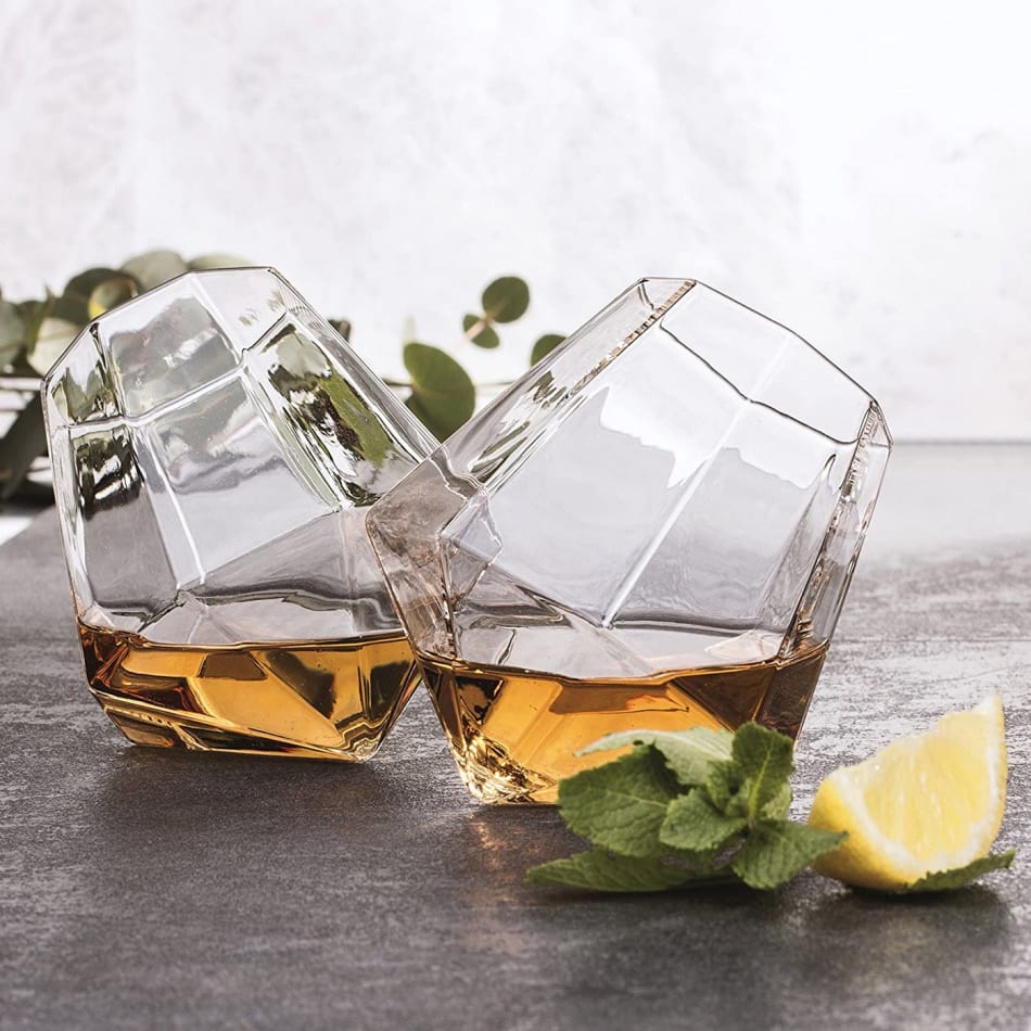 Send a Set of 2 Whiskey Glasses Online!