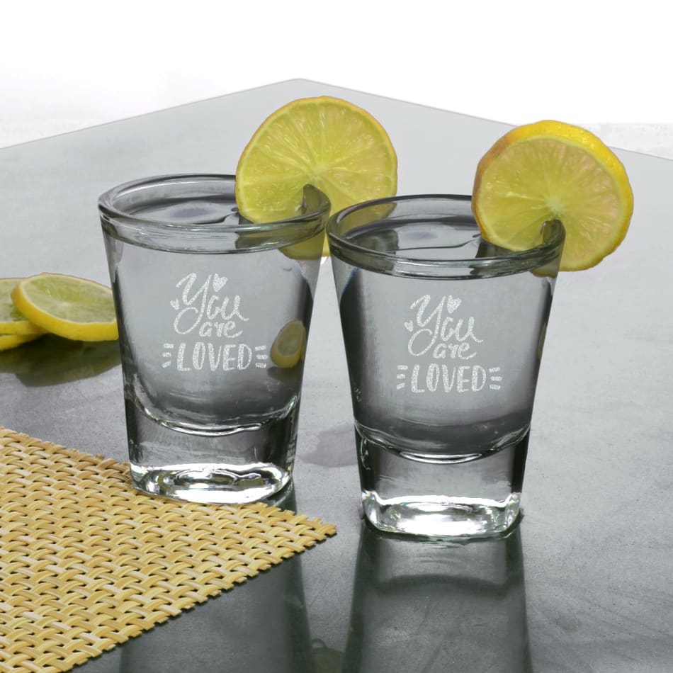 Send a Set of 2 Shot Glasses Online!