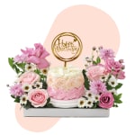 Flowers with Cake