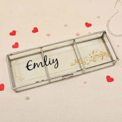 Personalized Jewellery Box With Drawer Wife Valentines Day Gift For Her Women