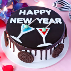 New Year Cakes 2022 Buy Send New Year S Cake India Free Same Day Delivery